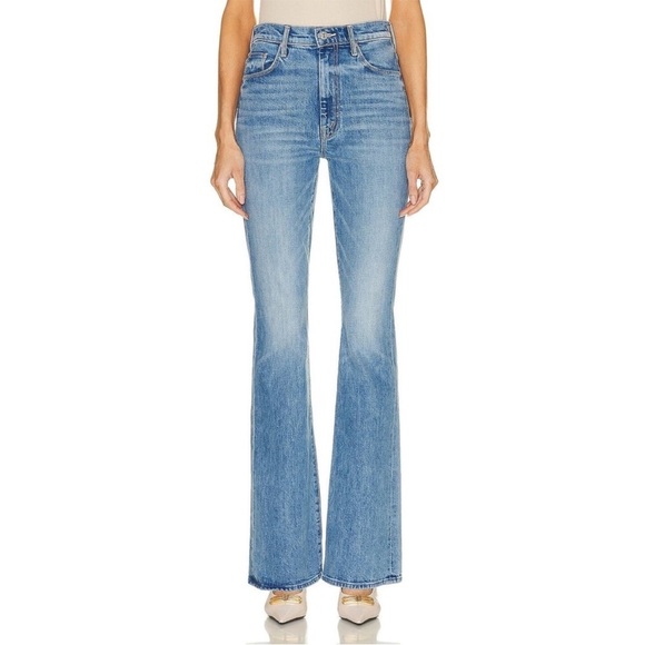 Mother High Waisted Weekend Slice Heel jeans Belle De Jour 26 - Picture 1 of 16